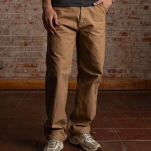 Iron & Resin Freedom Riders Canvas Work Pants, Field Tan